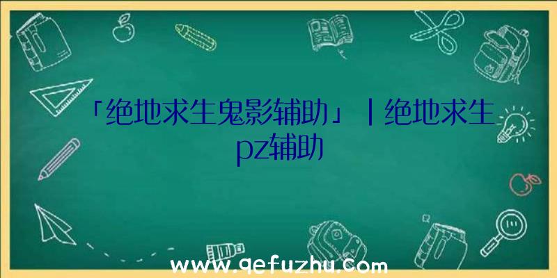 「绝地求生鬼影辅助」|绝地求生pz辅助